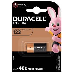 (1 Confezione) Duracell Spec. Batterie 1pz DL123 CR123/CR123A/CR17345