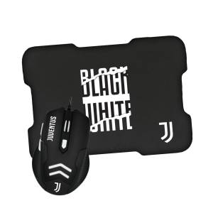 Techmade Kit Mouse USB + Tappetino Gaming Juventus