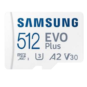 Samsung MicroSD 512GB Cl10 EVO PLUS MB-MC512KA/EU