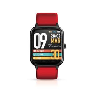 Techmade Smartwatch Move Allum. GPS 1.3" Gray+Red