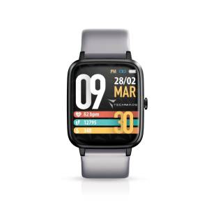 Techmade Smartwatch Move Allum. GPS 1.3" SpaceGrey+Grey