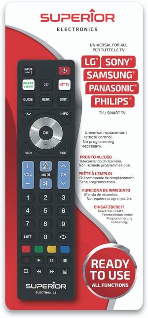 Superior Telecomando Universale Samsung LG Panasonic Sony Philips R5