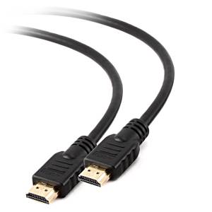 Techmade Cavo HDMI 4K Connettori Oro High-Speed Ethernet UHD 1.8mt Black