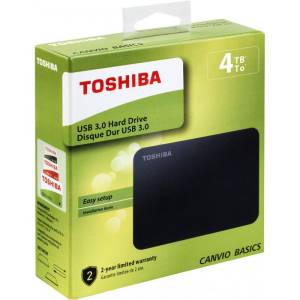 Toshiba HDD Esterno HDTB540EK3CA Canvio Basic 4TB 2.5" USB3.0