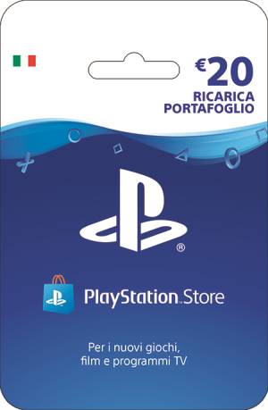 PlayStation Live Card Hang Ricarica 20