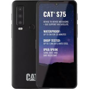 CAT S75 6+128GB 6.6" 5G/Satellite Black