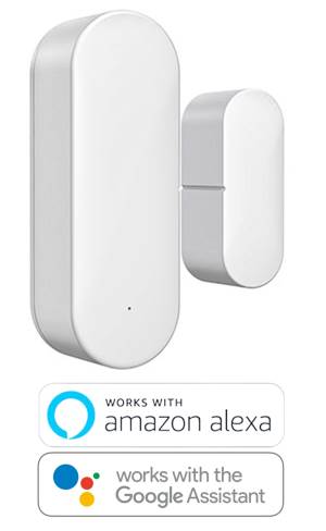 Superior Sensore Smart per Porte e Finestre Bianco Alexa Google SmartLife