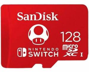 Switch Micro SDXC SanDisk 128GB SDSQXAO-128G-GNCZN for Nintendo Switch