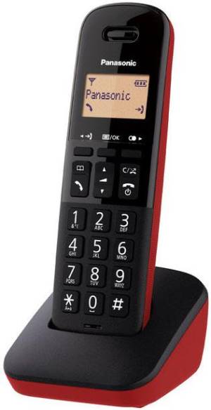 Telefono Cordless Panasonic KX-TGB610JTR Red